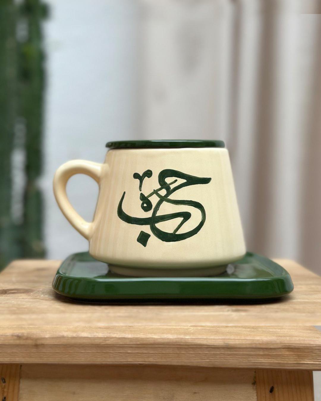 ماگ کالیگرافی حب درب دار