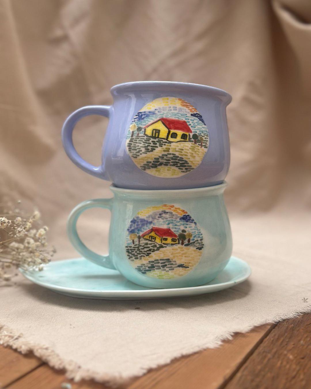 ماگ طرح کلبه